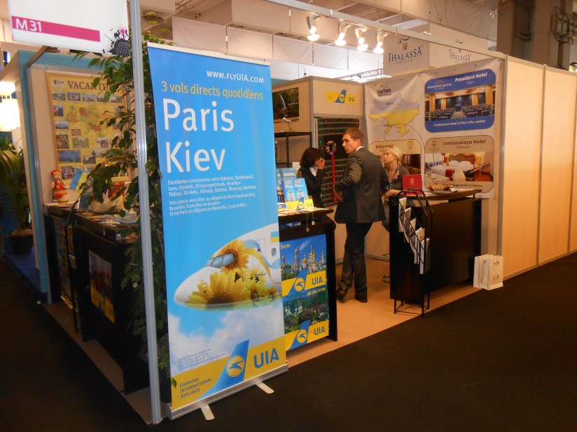 Stand Ukraine International Airlines - Sophie Figenwald