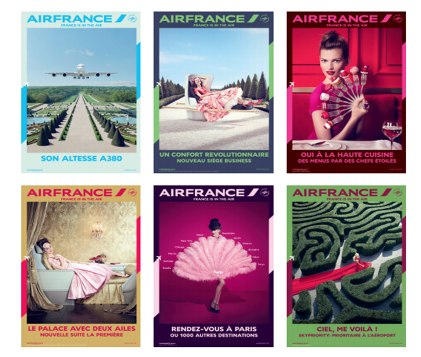 Visuels campagne de communication 2014 © Air France